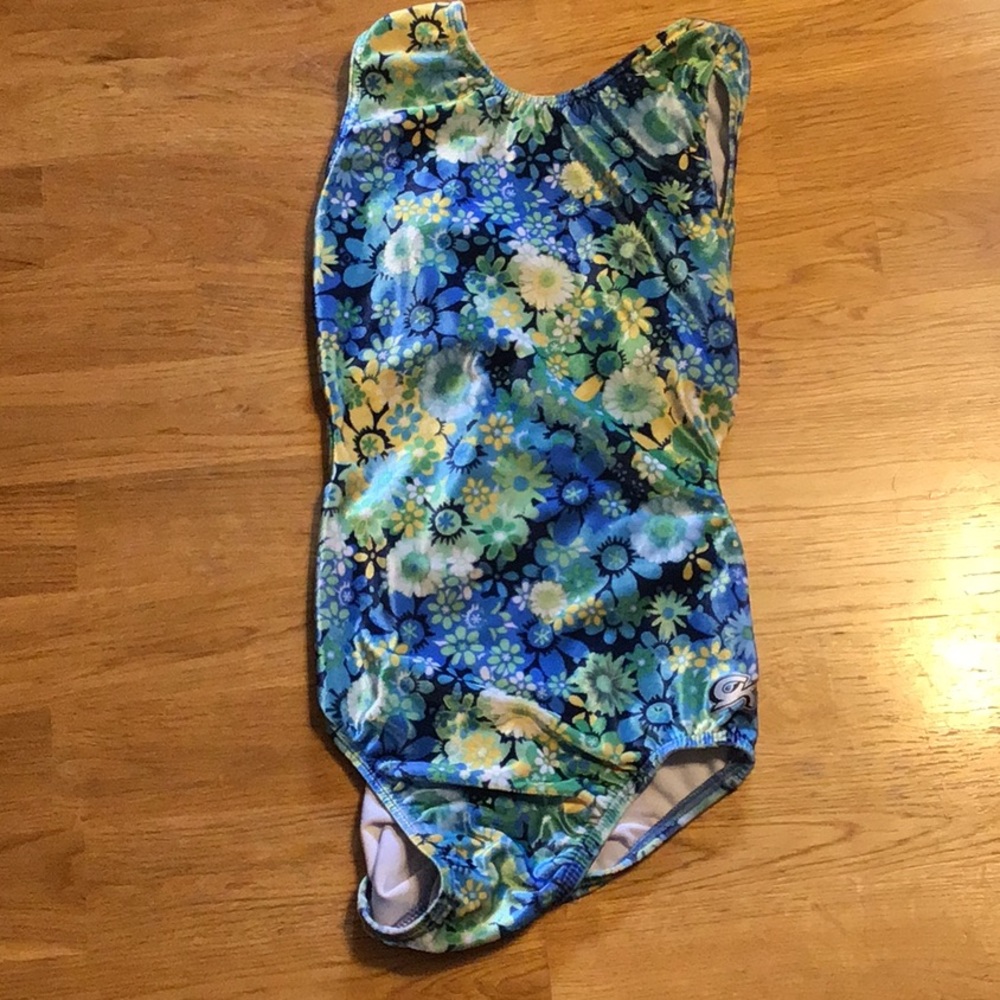 GK Floral Leotard